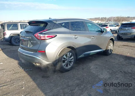 2015 Nissan Murano Sl from USA, damaged, VIN 5N1AZ2MH4FN229410